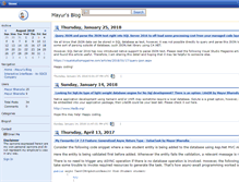 Tablet Screenshot of mayurbharodia.com